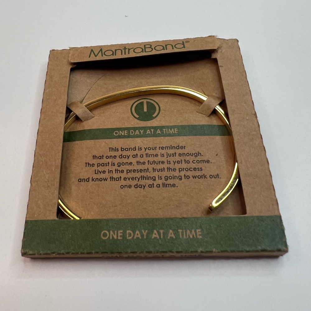 MantraBand | One Day At A Time Cuff Bracelet